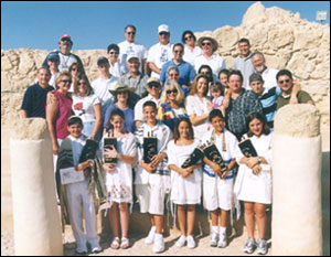 Group Photo on Masada